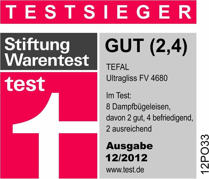 Actual product image Tefal Ultragliss FV4680 (2400 W, 120 g/min)