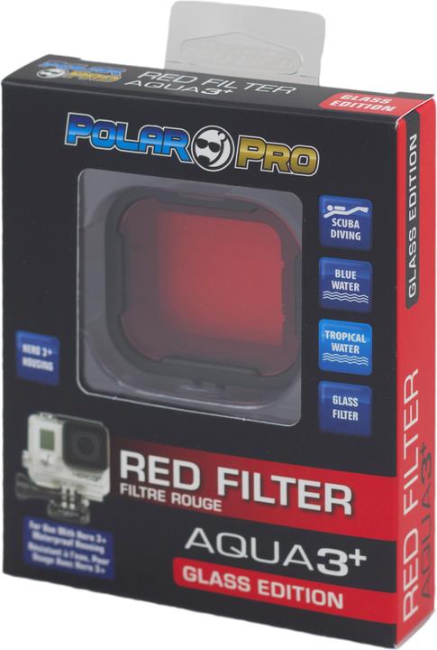 Produktbild Rot Filter für GoPro Hero 4 (Hero 4, Hero 3+)