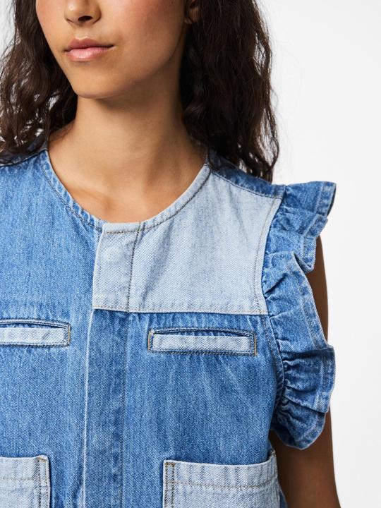 Immagine prodotto Pieces PCFIE VOLANT PATCHWORK Jeansweste (S)