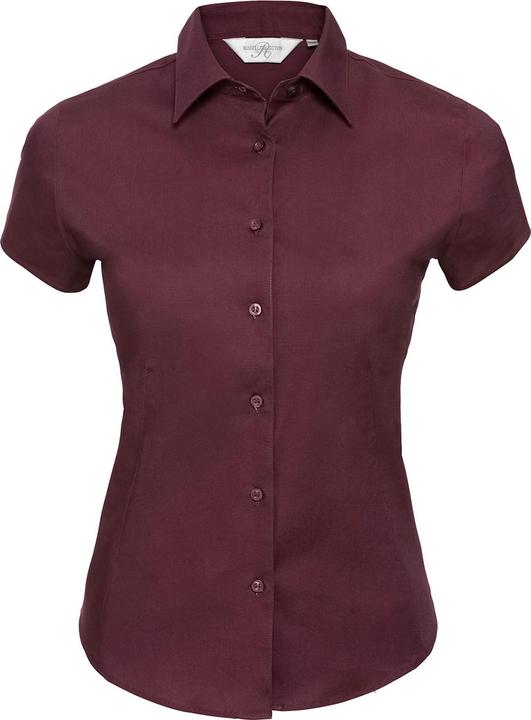 Actual product image Russell Womens/Ladies Stretch Easy-Care Fitted Short-Sleeved Shirt (XS)