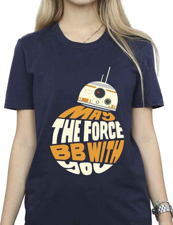 Image du produit Star Wars - T-shirt MAY THE FORCE BB8 - Femme (XL)