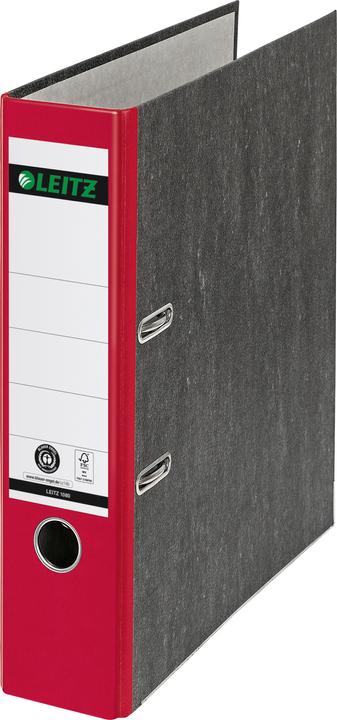 Immagine prodotto Leitz STANDARD-ORDER A4 80MM Con fessure, per formato A4, cartone (RC), larghezza del dorso 80mm. Pate (A4, 80 mm, 1 Pezzo/i)