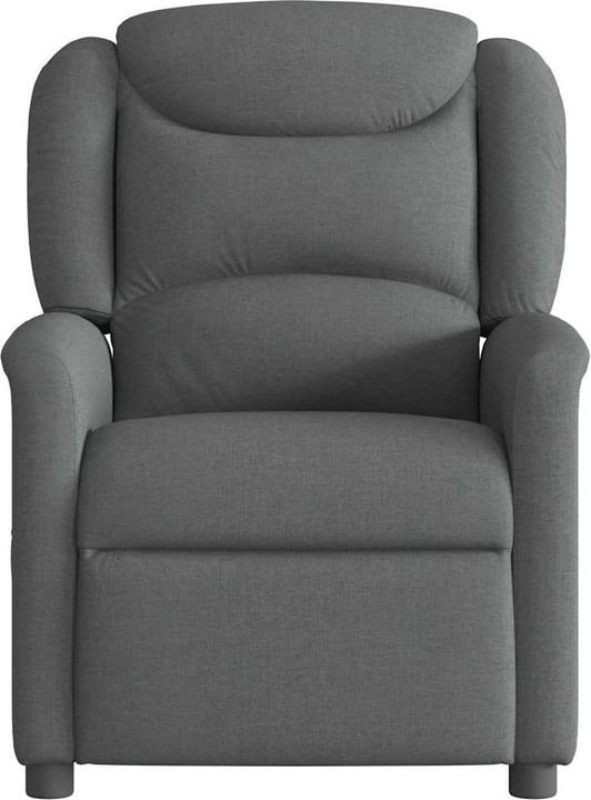 Immagine prodotto VidaXL Sedia da massaggio elettrica in tessuto grigio scuro