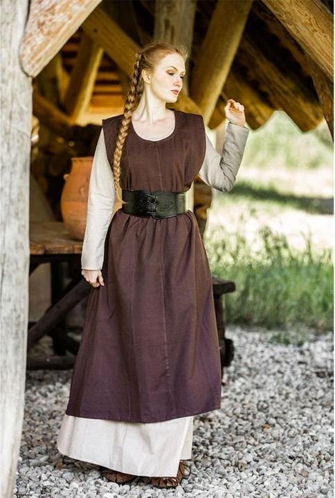Produktbild Carbone Mittelalterliches Überkleid Gerda, dunkelbraun (M)