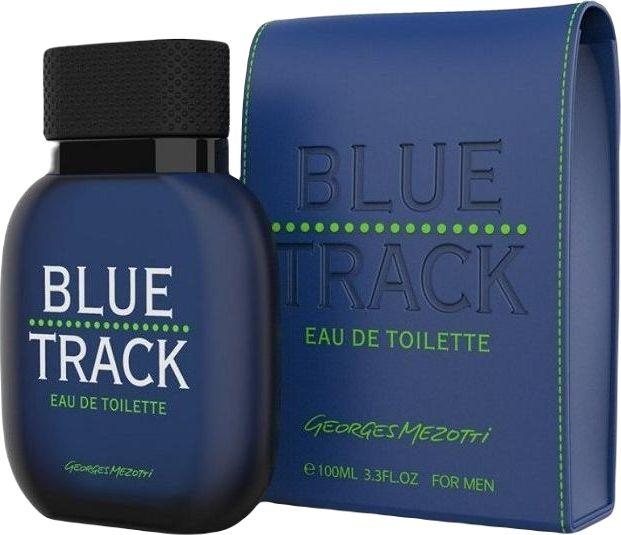 Actual product image Georges Mezotti Blue Track For Men EDT spray 100ml (Eau de toilette, 100 ml)