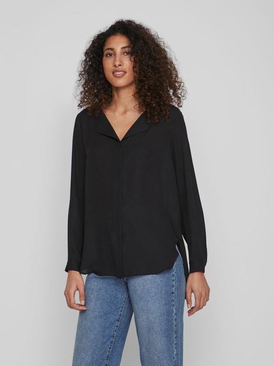 Produktbild Vila High Low geteilter Kragen Hemd (XXL)
