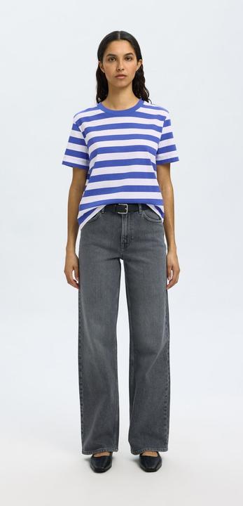 Immagine prodotto Selected Femme Slfessential Ss Striped Boxy Tee Noos (XL)