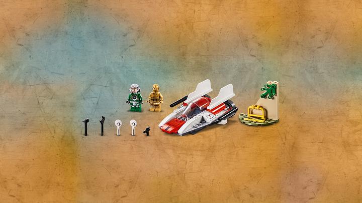 Actual product image LEGO Rebel A-Wing Starfighter (75247, LEGO Star Wars)