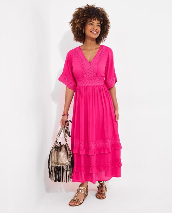 Image du produit Joe Browns Lace Trim Boho Maxi Dress (14)