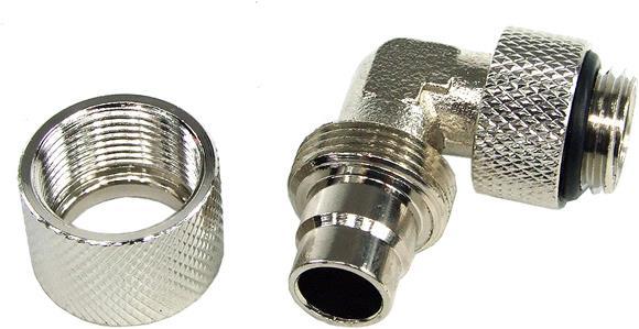 Actual product image Aquatuning 13/10mm screw-on grommet 90° rotatable