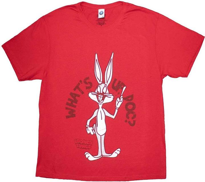 Actual product image Looney Tunes Unisex Adult What's Up, Doc? T-Shirt (L)