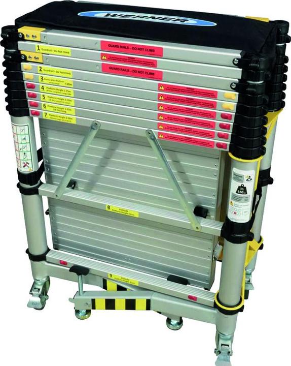 Actual product image Tegum Telescopic scaffold (Stepladder, 140 cm)
