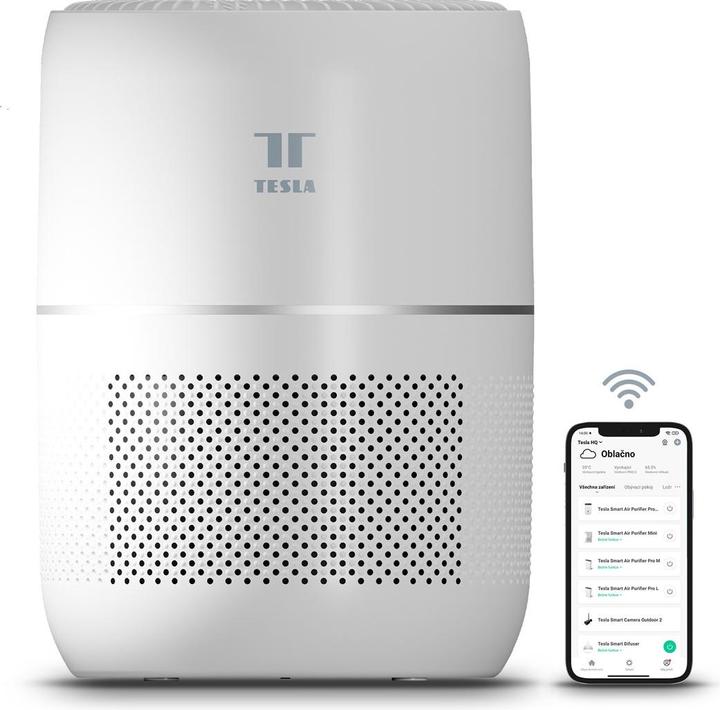 Actual product image Tesla Smart Air Purifier Mini air purifier (14 m²)