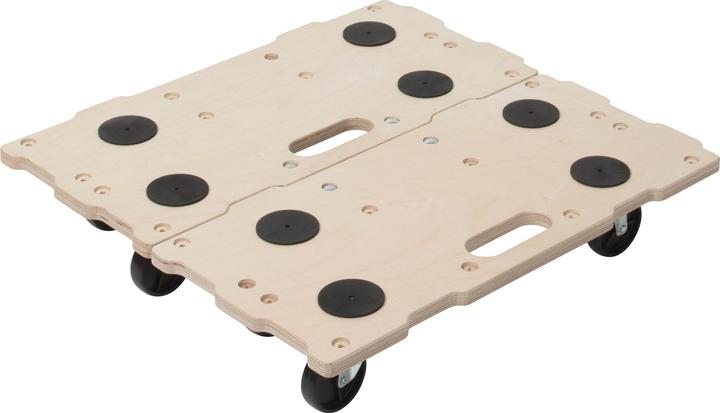 wolfcraft wolfcraft 2 Puzzle Boards, Möbelroller FT 400 (200 kg)