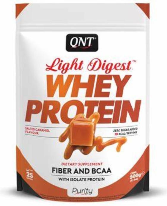 Immagine prodotto QNT Light Digest Whey Protein (Caramello Salato, 1 pz., 500 g)