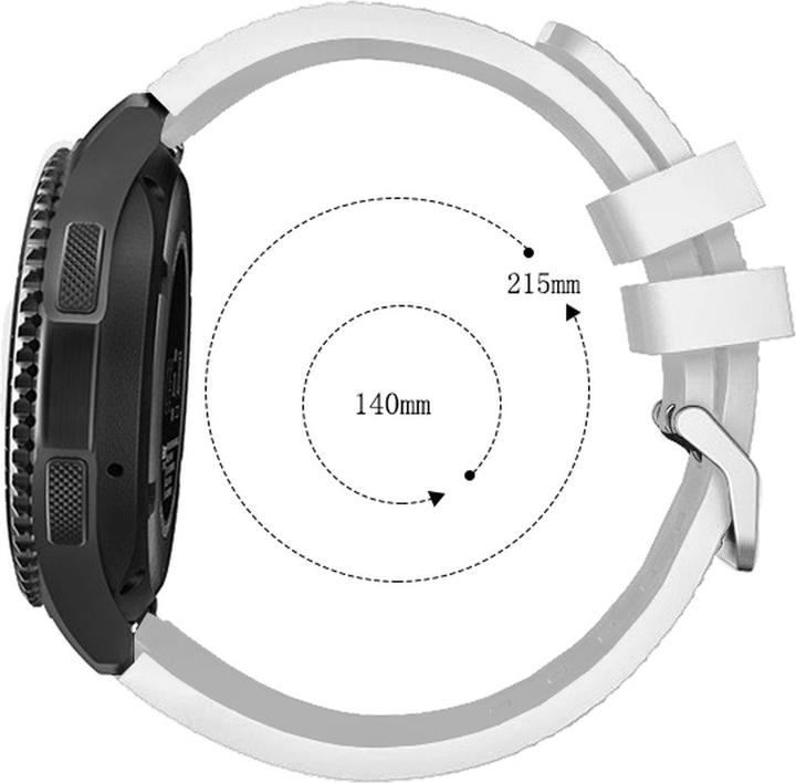 Produktbild Cadorabo Armband für Samsung Galaxy Gear (22 mm, TPU)
