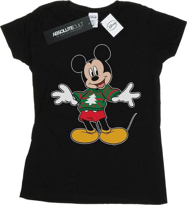 Produktbild Disney Mickey Mouse Christmas Jumper Stroke TShirt (XL)