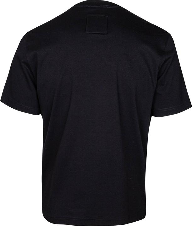 Actual product image Lanvin denim t-shirt with embroidered logo (L)