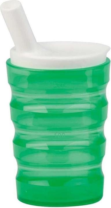 Produktbild Sundo Rillenbecher auslaufsicher mit Deckel grün (0.20 l)