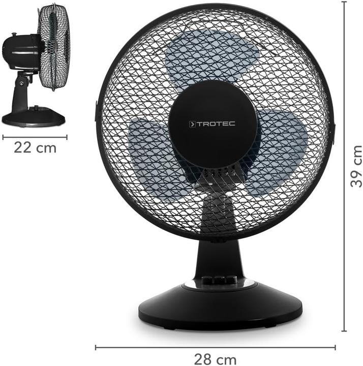 Image du produit Trotec Ventilateur de table TVE 11 (50 dB)