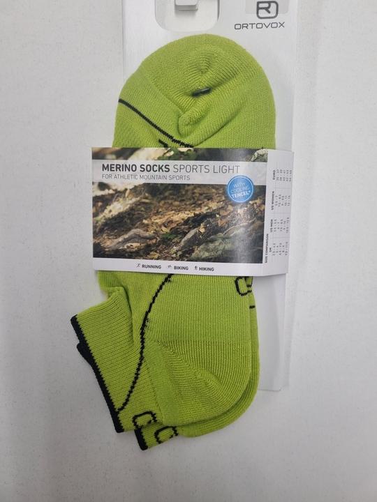 Immagine prodotto Ortovox Calzini Merino Sport Verde chiaro zolfo (38 - 39)