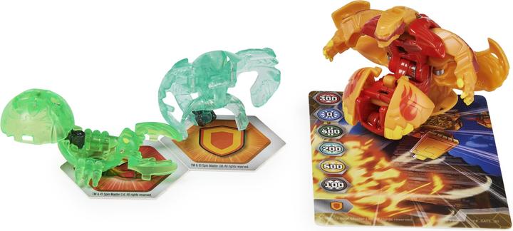 Actual product image Spin Master Bakugan Evolutions, Wrath with Nano Echo and Clutch Platinum Power Up
