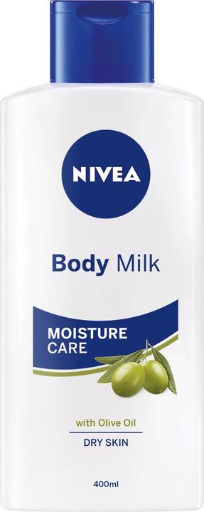 Actual product image NIVEA ACEITE DE OLIVA leche corporal piel seca 400 ml (Body milk, 400 ml)