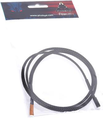 Image du produit Phobya Thermocapteur individuel 80cm noir tressé