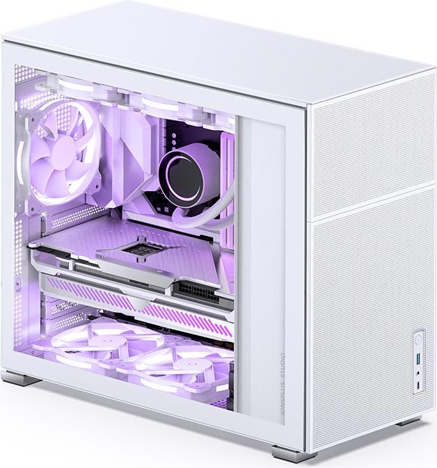 Produktbild Jonsbo D41 MESH White (mATX, DTX, Mini-ITX, ATX)