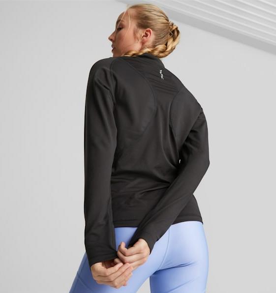 Actual product image Puma RUN CLOUDSPUN 1/2 ZIP W (S)