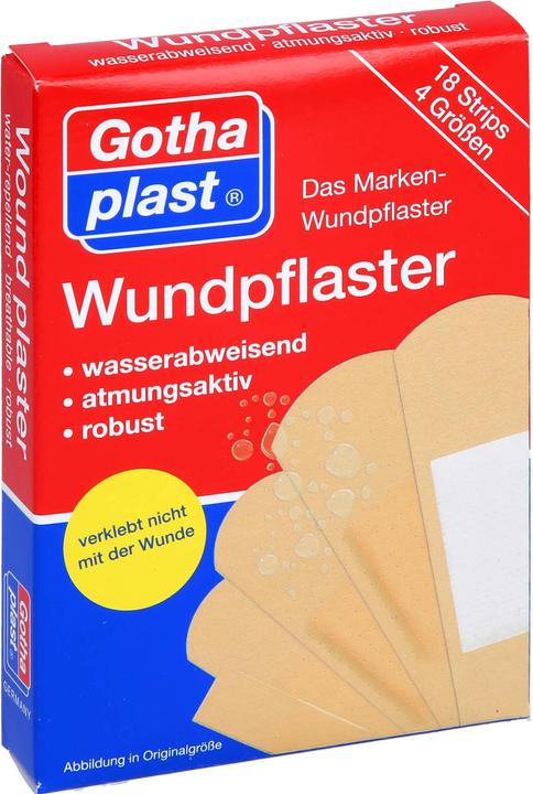 Produktbild Gothaplast WUNDPFLAST 4 GR, 18 St (18 x)