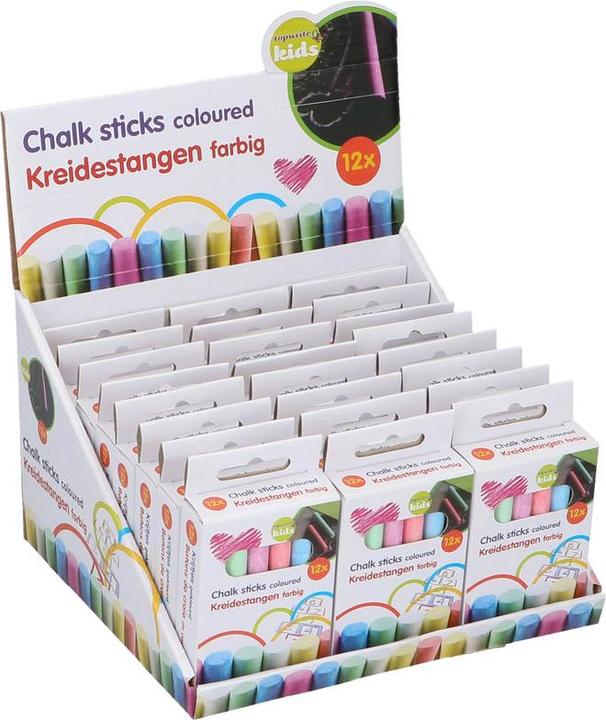 Immagine prodotto Topwrite Kids Farbige Schule Kreide (Multicolore, 12 x)