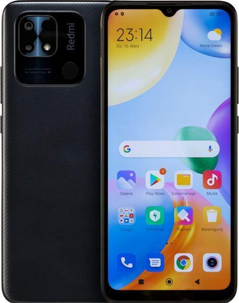 Actual product image Xiaomi Redmi 10C (128 GB, Graphite gray, 6.71", Dual SIM, 50 Mpx, 4G)