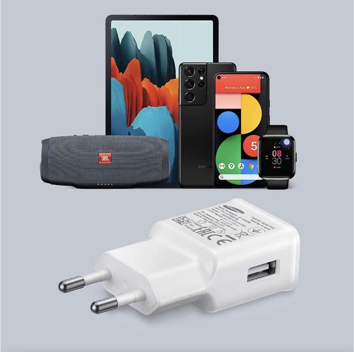 Produktbild Samsung EP-TA200EWE USB-A 15W Travel Charger White (OOB Bulk) (15 W)