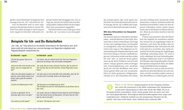 Produktbild Depression. Das Richtige tun (Deutsch, Dr. Christine Hutterer, Prof. Dr. Christine Rummel-Kluge, 2020)