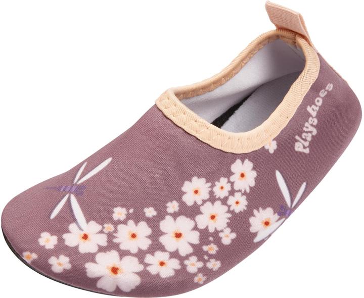 Actual product image Playshoes Badeschuhe Blümchen Violett Gr. 22-23 (23)