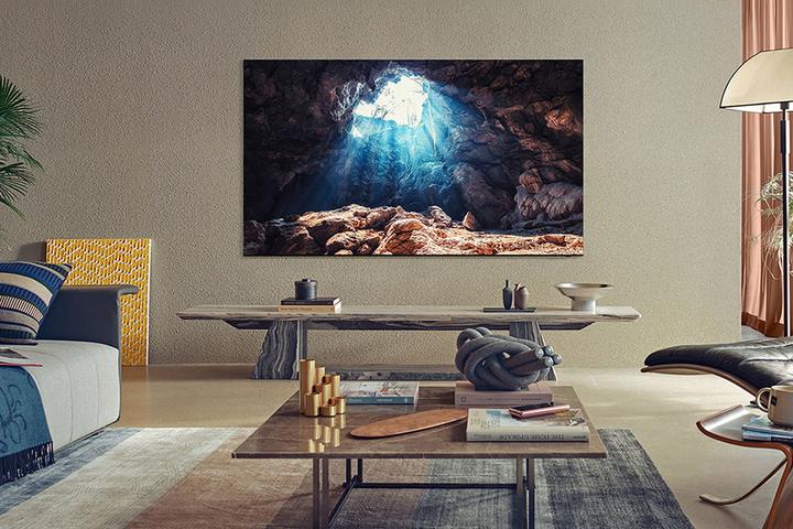 Produktbild Samsung Serie 8 Neo QLED 8K TV 85? QE85QN800A Smart TV Wi-Fi Edelstahl 2021 (85", NeoQLED)