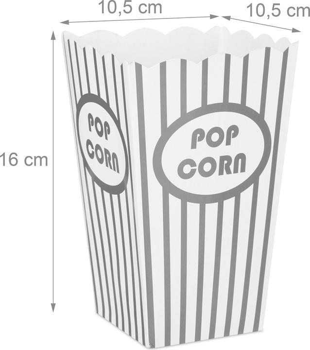 Actual product image Relaxdays 48x popcorn bags (48 x)