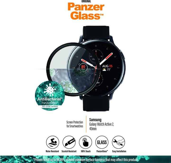 Produktbild PanzerGlass Displayschutz Samsung Galaxy Watch Active 2 40 mm