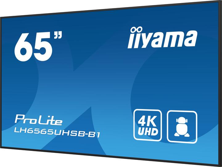 Immagine prodotto iiyama PANNELLO IPS DA 65 POLLICI 4K UHD 3840X2160 (3840 x 2160 pixel, 64.50")