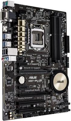 Produktbild ASUS H97-Plus (LGA 1150, Intel H97, ATX)