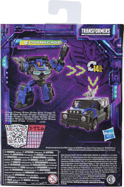 Immagine prodotto Transformers Giocattoli Generations Legacy Figura d'azione deluxe a manovella alta 14 cm, età 8+.