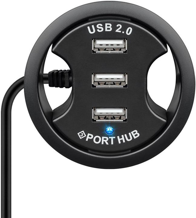 Produktbild Goobay Einbau-HUB (USB-A, 3 Ports)