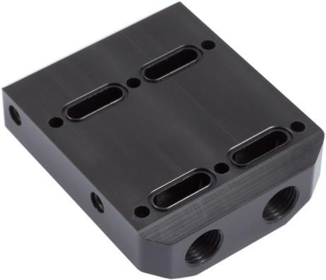 Actual product image Aqua Computer kryoconnect for cryographics with active backplates, width