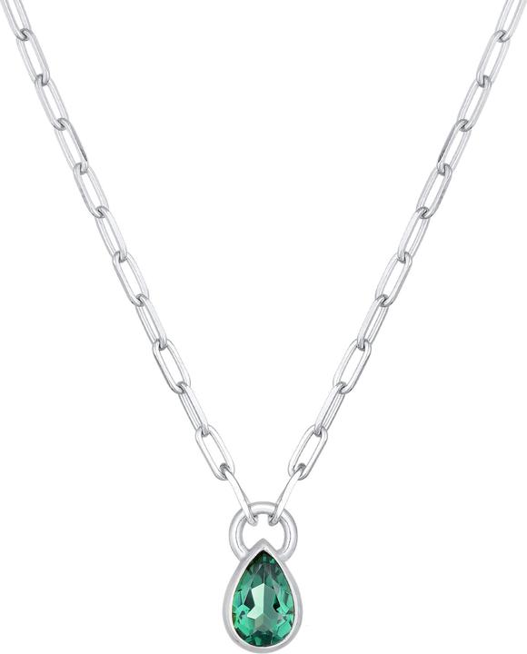 Immagine prodotto Elli Collana di pietre preziose, gocce (Argento 925, Quarzo, 45 cm)