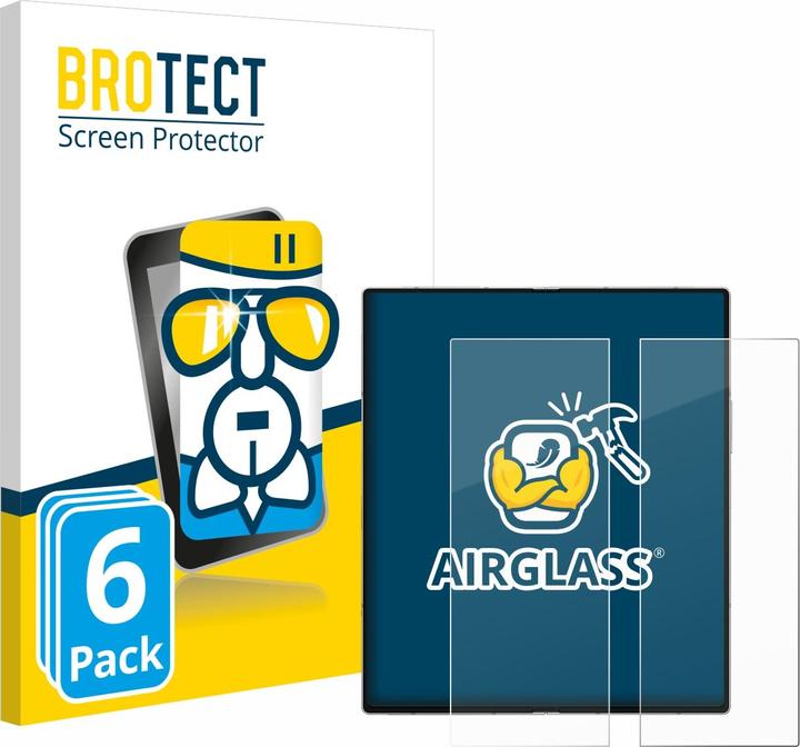 Actual product image BROTECT Protective glass screen protector clear (6 Piece, Samsung Galaxy Z Fold6)