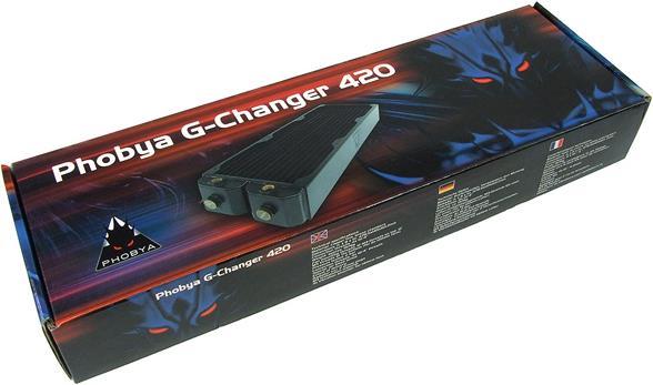 Actual product image Phobya G-Changer 420 V.2 Full Copper (140 mm)