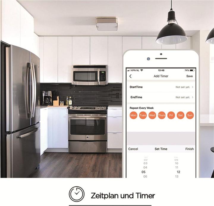 Actual product image EZVIZ T30-10B-EU smart plug White
