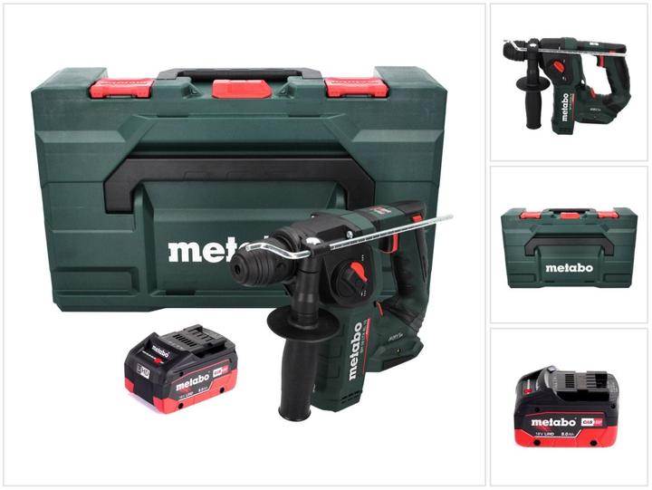 Actual product image Metabo BH 18 LTX BL 16 cordless hammer drill 18 V 1.3 J SDS-plus Brushless + 1x rechargeable battery 8.0 (Rechargeable battery operated)