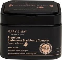Mary&May MARY & MAY Premium Idebenon Brombeerkomplex Ampullenmaske 20 Blatt - 250g